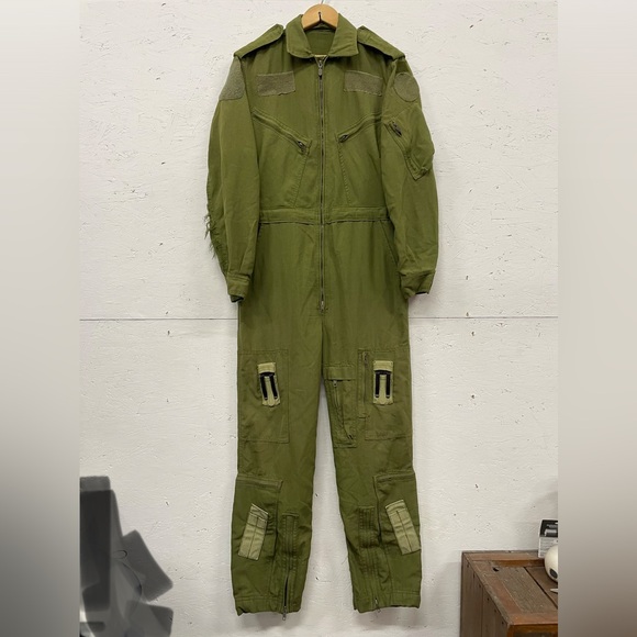 Canadian Military Other - Vintage Canadian Air Force Pilot Flight Suit (Flyer's Coveralls), Size 36 - M/L
